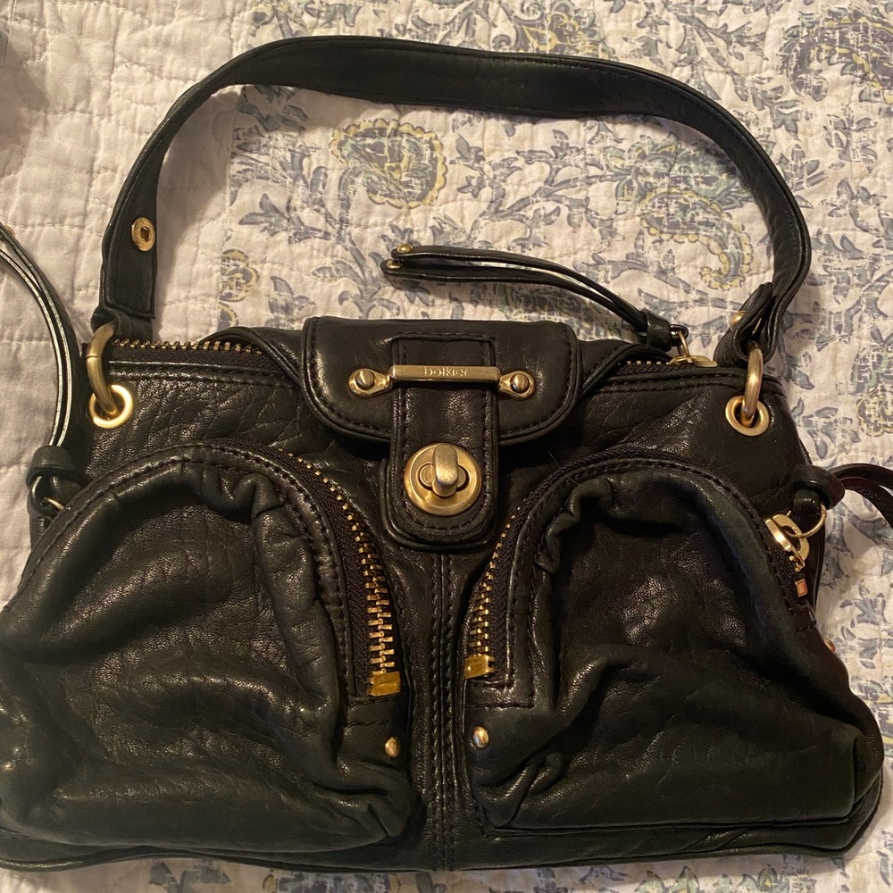 Botkier black leather purse